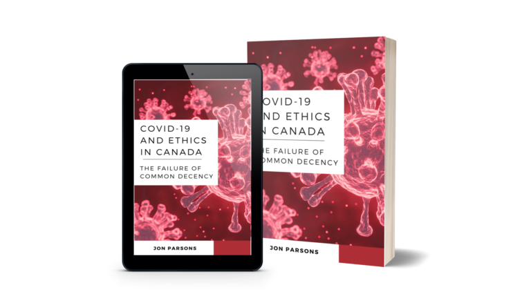 Book covers for COVID-19 and Ethics in Canada