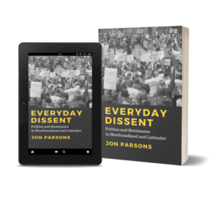 Book covers for Everyday Dissent by Jon Parsons